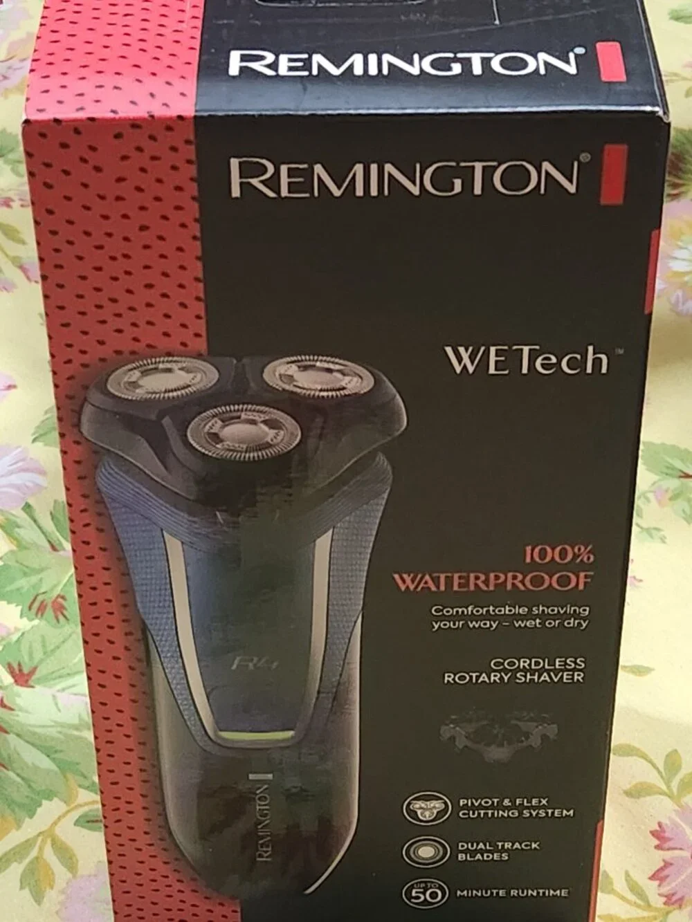 Remington WETech Waterproof Cordless Rotary Shaver New In Box